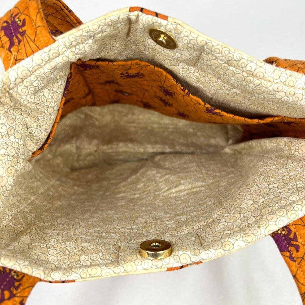 Handmade Pumpkin Fabric Purse - Picture 5 of 7